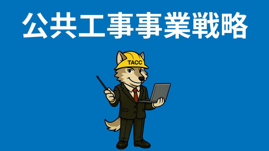 公共工事の事業戦略をサポートするコンサルティングのイメージ
